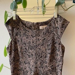 Calvin Klein patterned mini dress